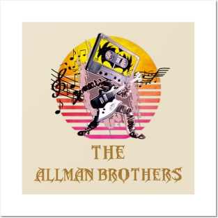 The allman brothers vintage Posters and Art